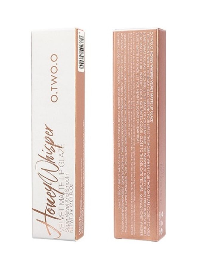 O.TWO.O Nude Velvet Texture Lipgloss 09 Cocoa Craving  - Image 1
