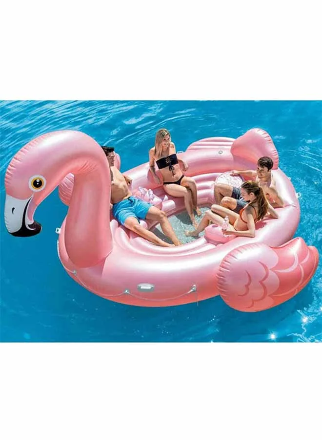 INTEX Flamingo Rider Inflatable Pool Float 163x315x358cm