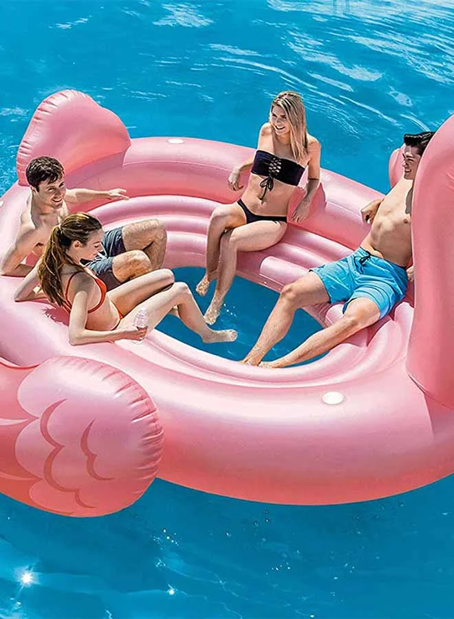 INTEX Flamingo Rider Inflatable Pool Float 163x315x358cm