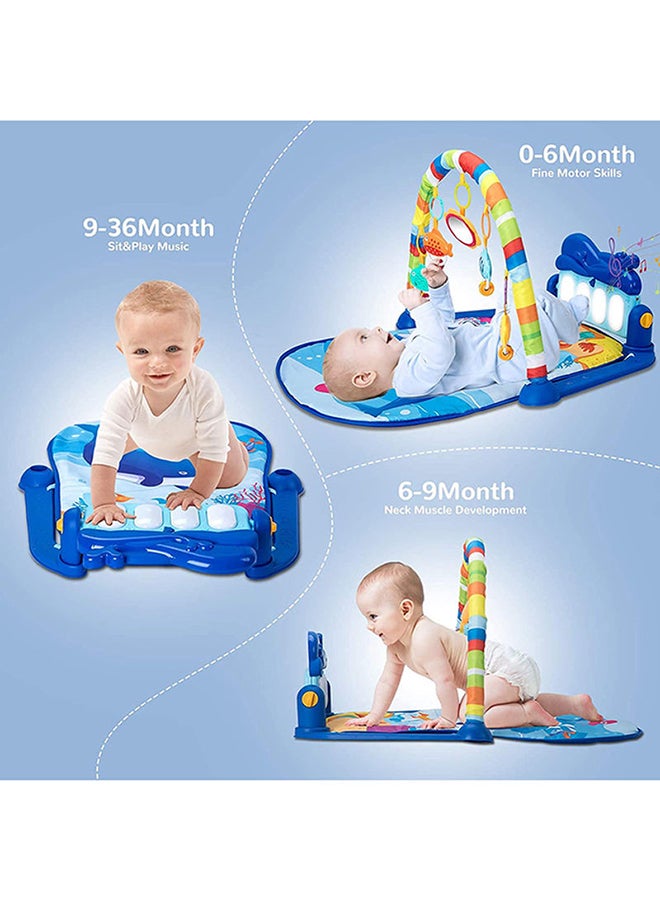 Multicolour Piano Fitness Mat With Music And Light, Upto 12 Months Old Kids 42x75x60cm - v1635140703/N37095408A_7