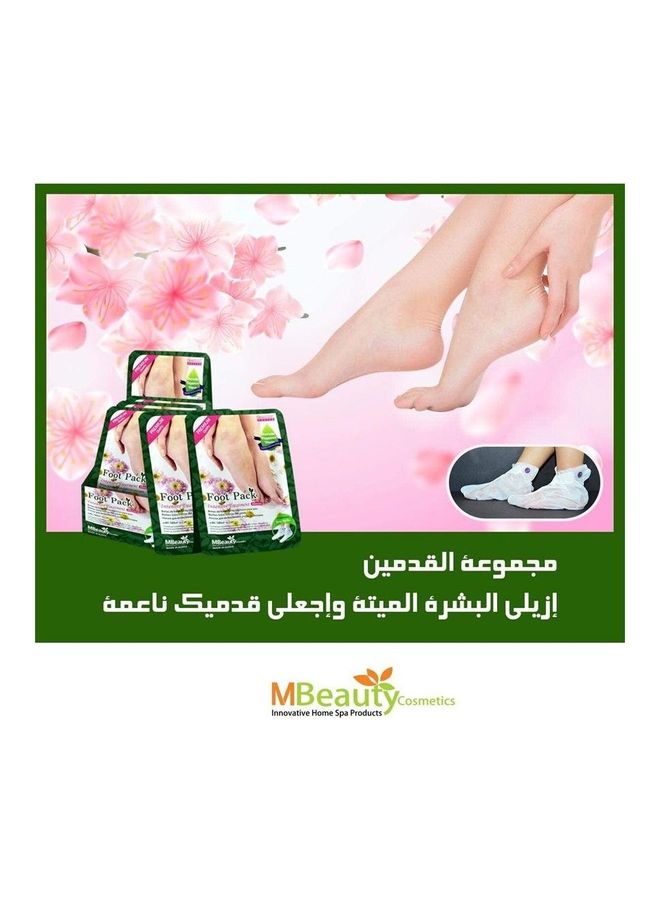 أم بيوتي الجوارب المكثفة للقدم تعالجها لمدة 20 دقيقة 18جرام  - Image 3