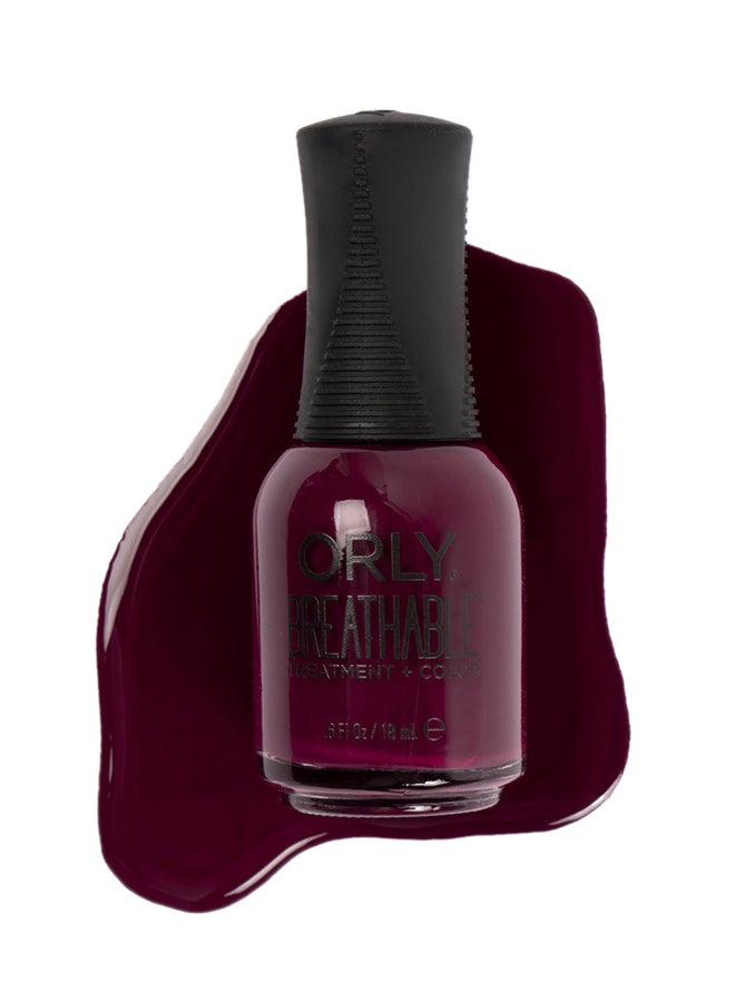 Orly Breathable Treatment Glossy Nail Color The Antidote - Image 3
