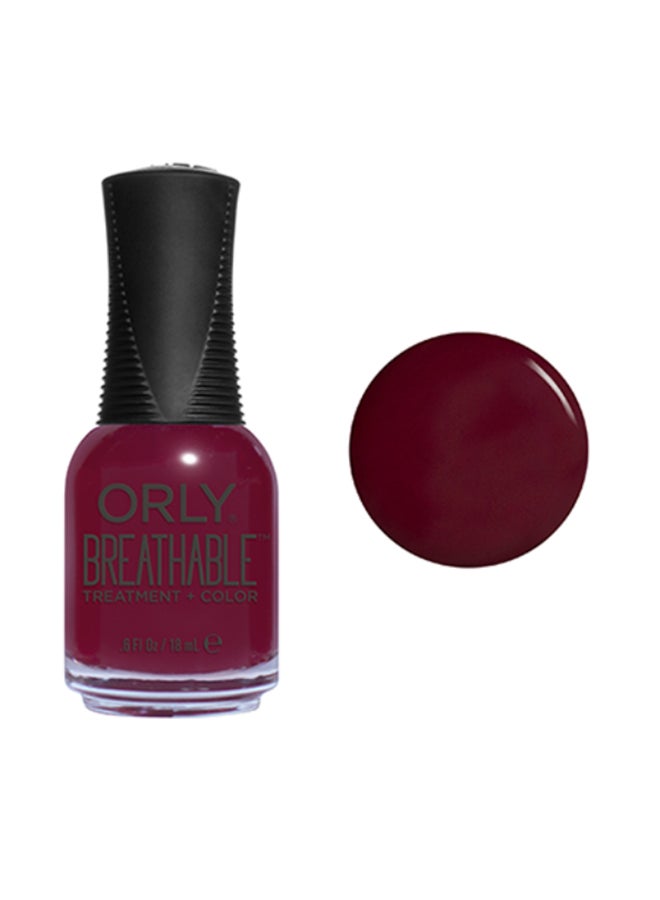 Orly Breathable Treatment Glossy Nail Color The Antidote - Image 5
