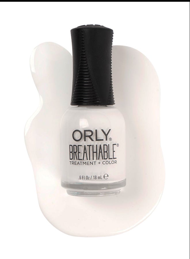 Orly Breathable Treatment Glossy Nail Color White Tips - Image 3