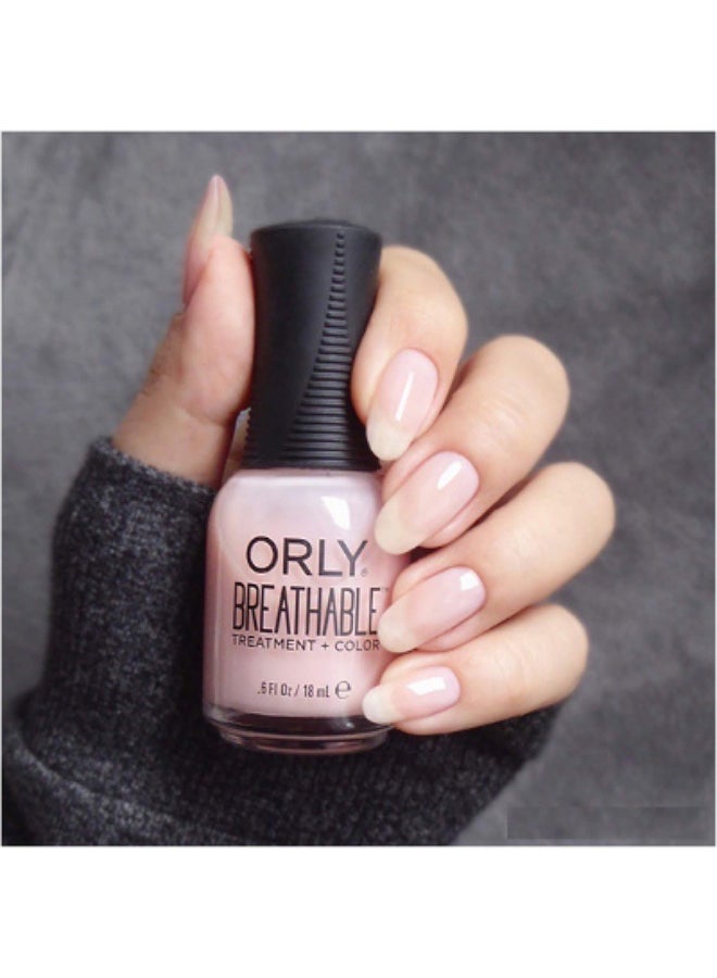 Orly - Breathable Treatment Glossy Nail Color Kiss Me, I'm Kind - Image 1