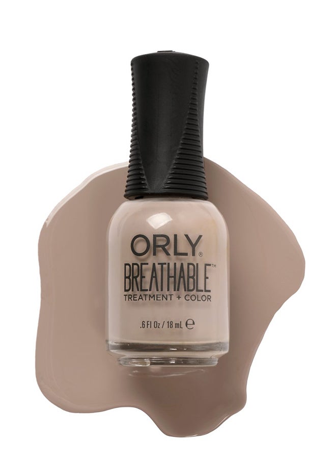 Orly Breathable Treatment Glossy Nail Color Down To Earth - Image 4
