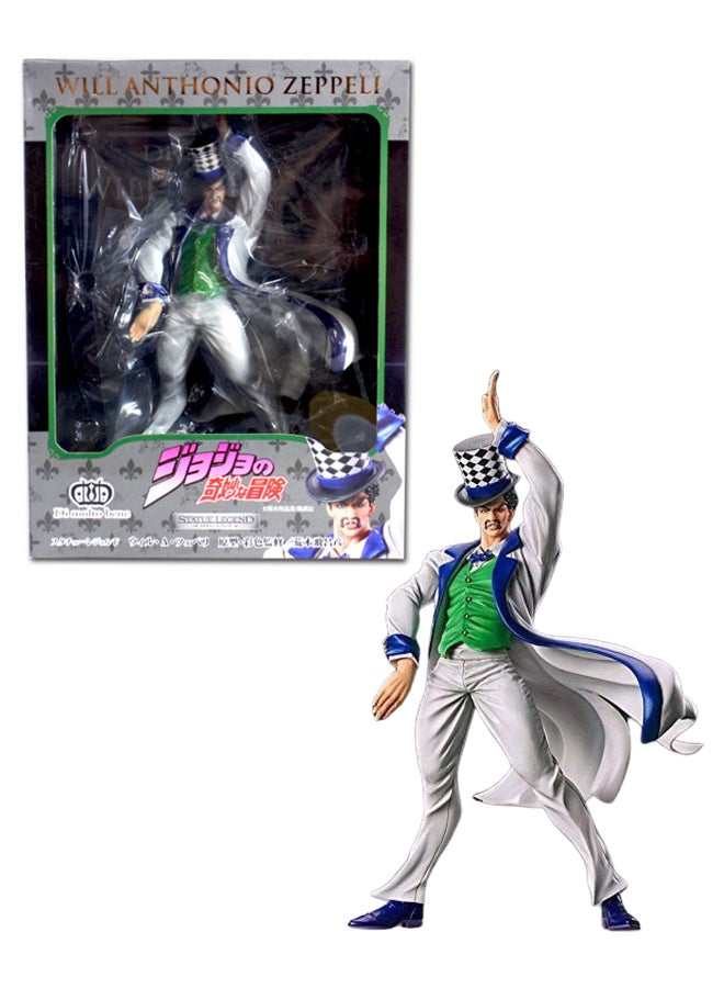 STATUE LEGEND Jojos Bizarre Adventure Part I 55 Will Anthoni Zepeli Figure 22cm - Image 2