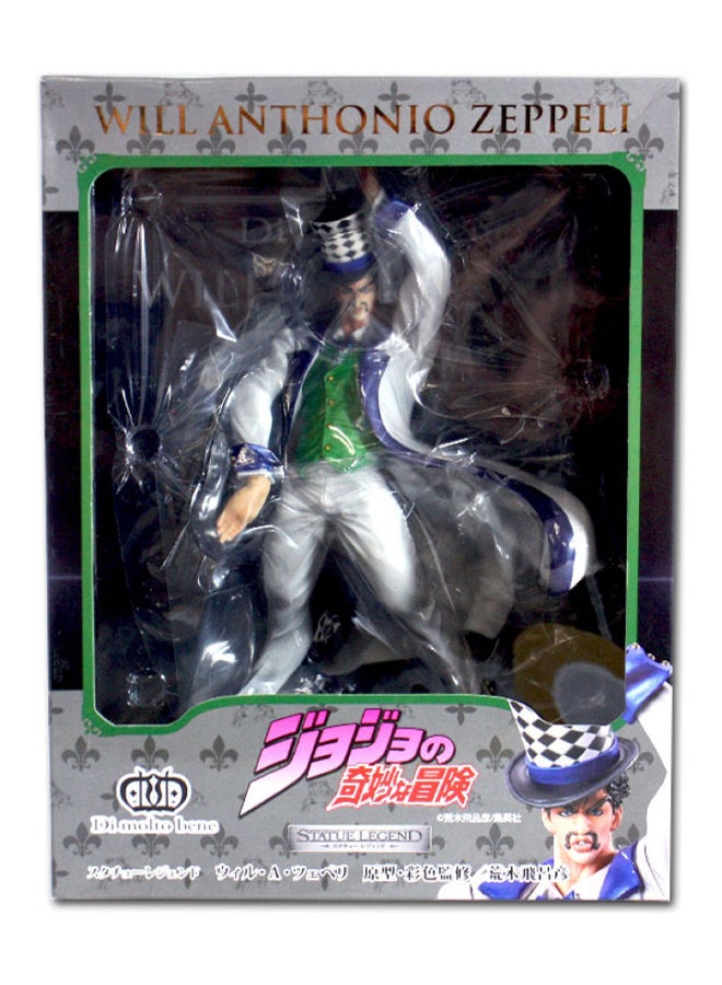 STATUE LEGEND Jojos Bizarre Adventure Part I 55 Will Anthoni Zepeli Figure 22cm - Image 3