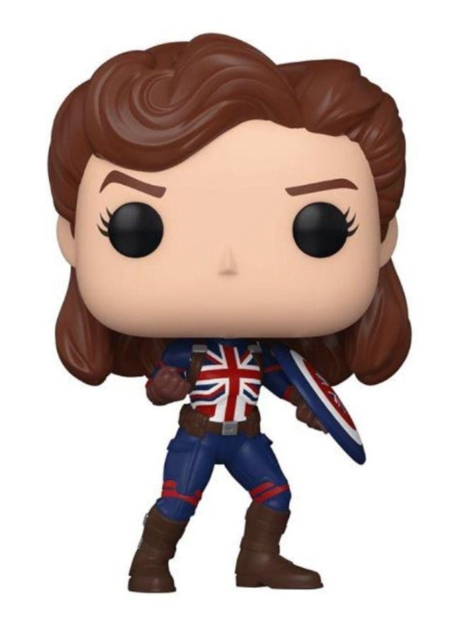 Funko Marvel What If Captain Carter Action Figure 3.75inch  - Image 1