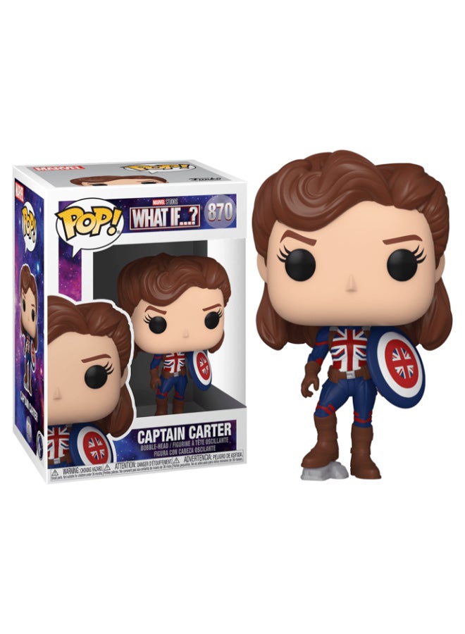 Funko Marvel What If Captain Carter Action Figure 3.75inch  - Image 2