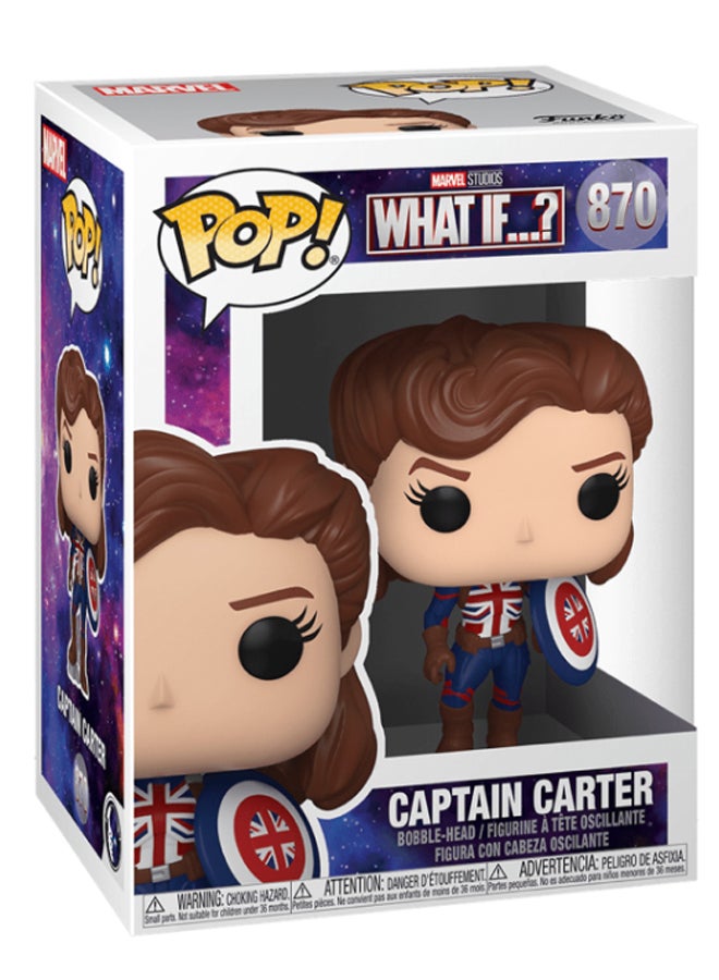 Funko Marvel What If Captain Carter Action Figure 3.75inch  - Image 3