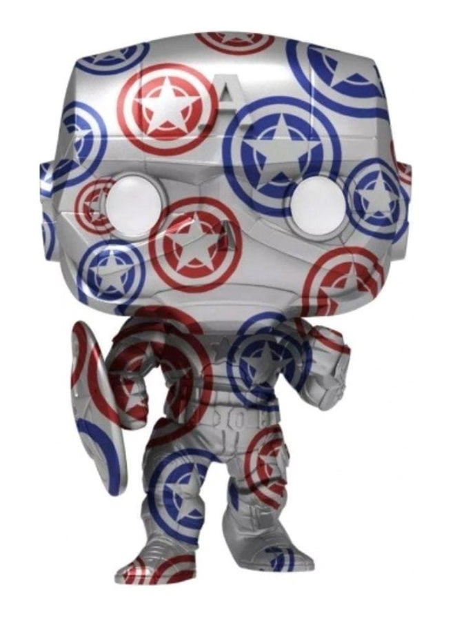 فانكو مجسم شخصية كابتن أمريكا من فيلم "Avangers" 9.5سم - Image 1