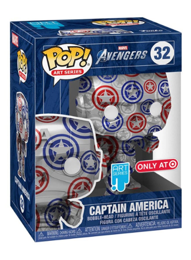 فانكو مجسم شخصية كابتن أمريكا من فيلم "Avangers" 9.5سم - Image 3