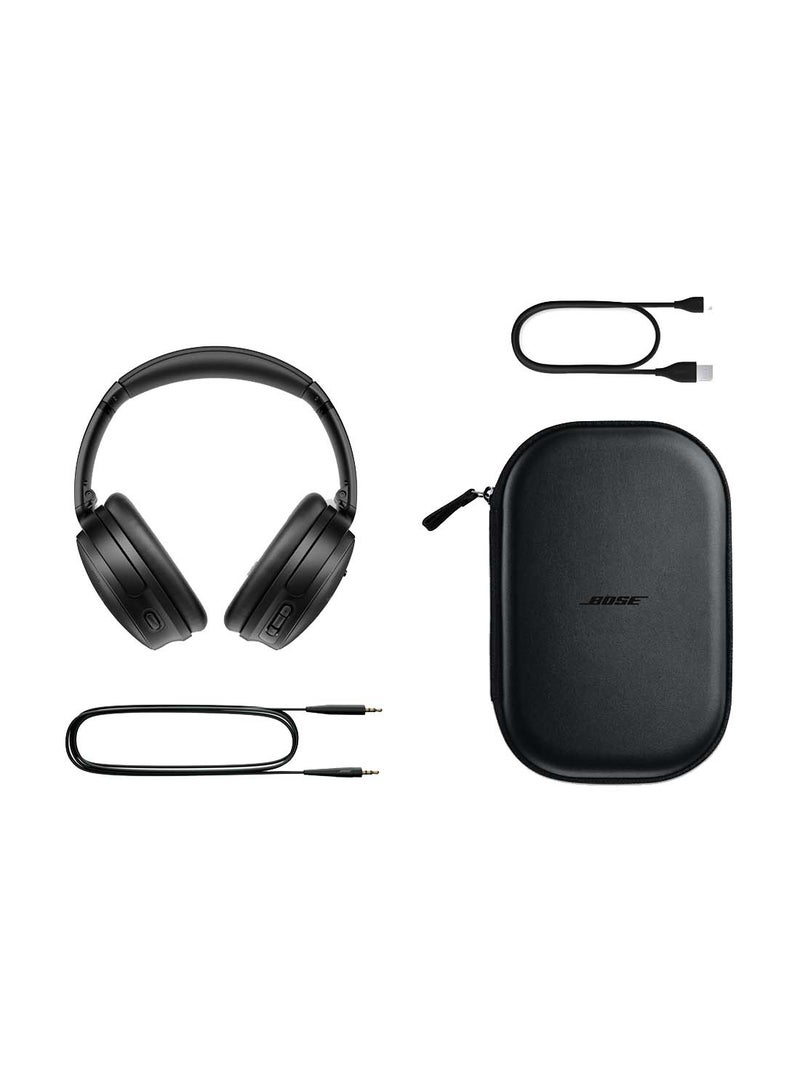 BOSE - Quiet Comfort 45 Wireless Noise Cancelling Headphones Black - Image 1
