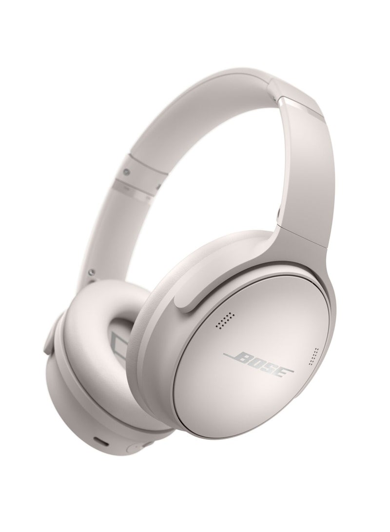 BOSE - Quiet Comfort 45 Wireless Noise Cancelling Headphones White Smoke - Image 1