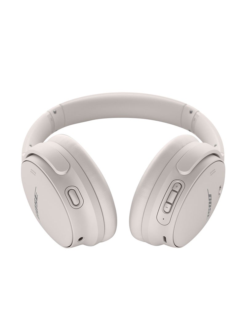 BOSE - Quiet Comfort 45 Wireless Noise Cancelling Headphones White Smoke - Image 1
