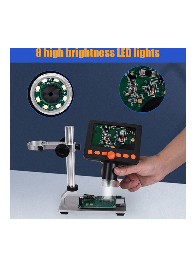 Generic 4.3inch 1080P Wifi Microscope with Adjustable Aluminum Alloy Stand  - Image 5