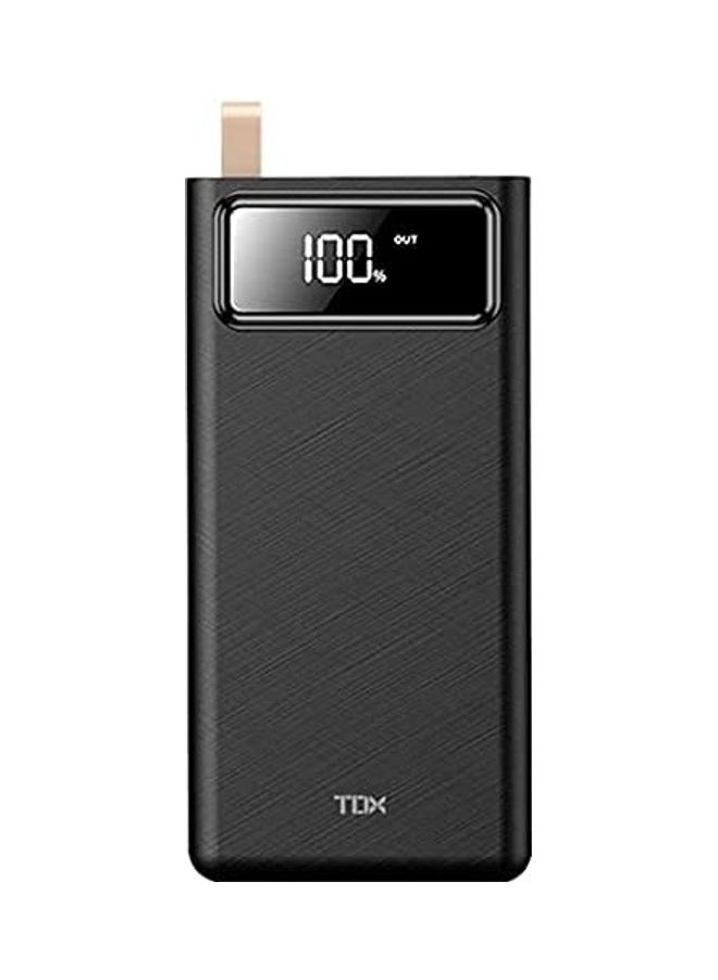 Generic - 50000.0 mAh Super High Capacity 50000 mAh Power Bank Triple C-Type Input and Double USB Output Black - Image 1