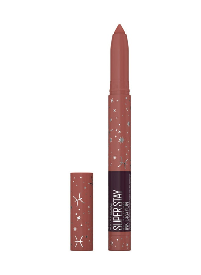 MAYBELLINE NEW YORK - Superstay Ink Crayon Enjoy The View Zodiac Lipstick - Pisces Pisces Enjoy the View - Image 1