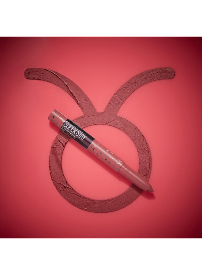 MAYBELLINE NEW YORK - Superstay Ink Crayon Enjoy The View Zodiac Lipstick - Pisces Pisces Enjoy the View - Image 1