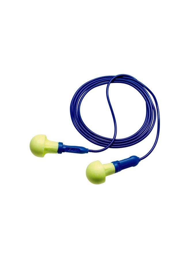 3M 10-Piece E-A-R Push-Ins Earplugs Green/Blue 8 x 3cm  - Image 1