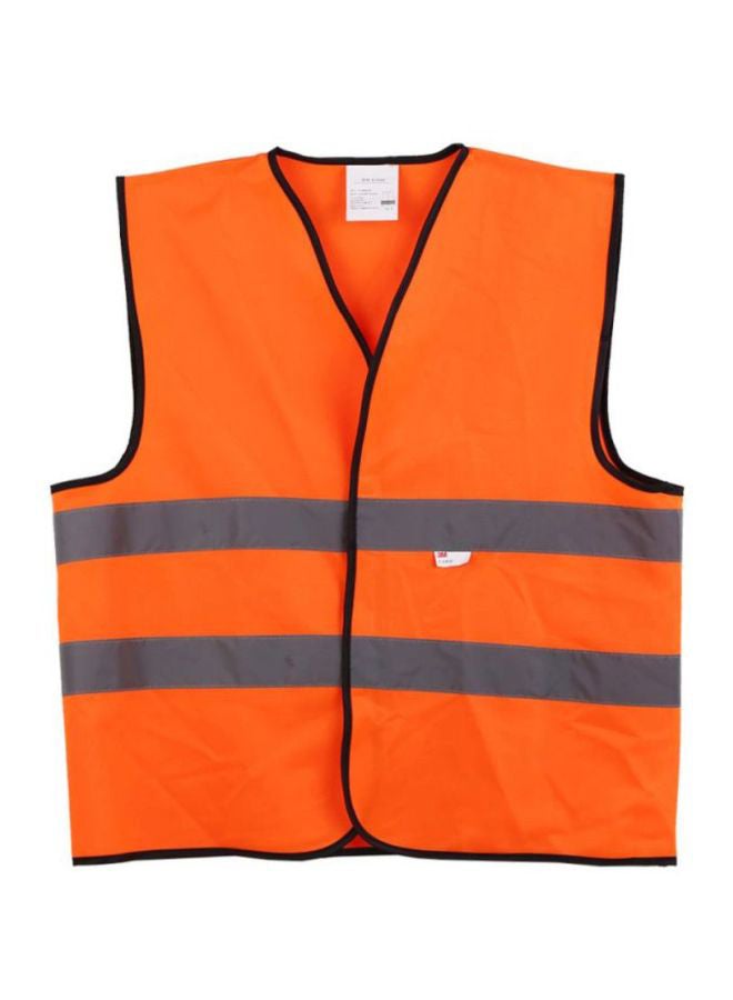 3M Reflective Safety Vest Fluorescent Orange/Grey - Image 1