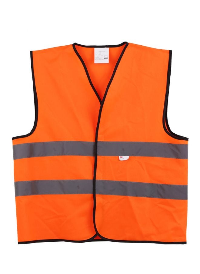 3M Reflective Safety Vest Orange/Grey/Black - Image 1