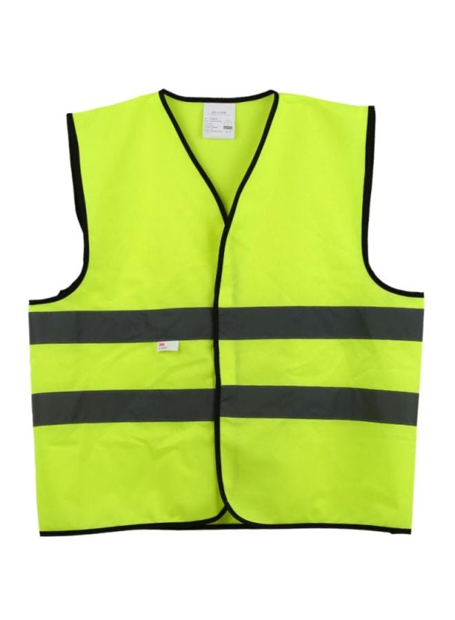 3M Reflective Safety Vest Fluorescent Yellow/Grey - Image 2