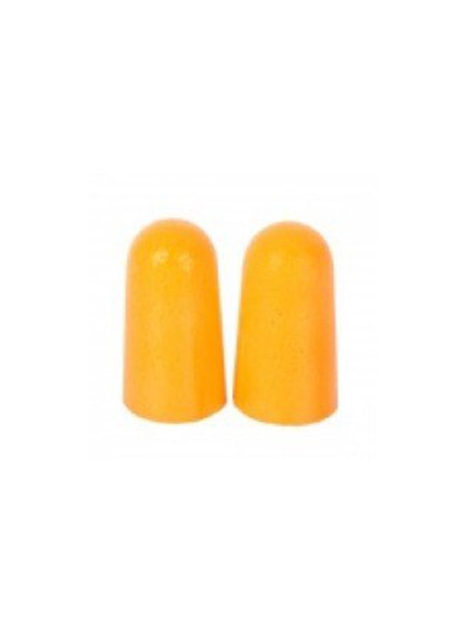 3M 2-Piece Foam Ear Plugs Orange - Image 1