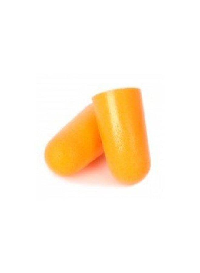 3M 2-Piece Foam Ear Plugs Orange - Image 2