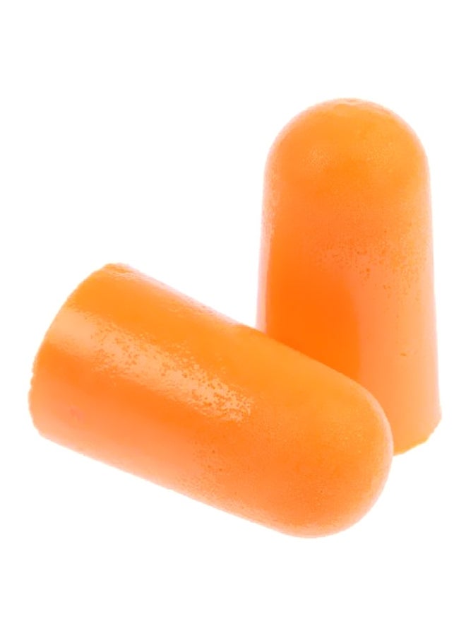 3M 2-Piece Foam Ear Plugs Orange - Image 3