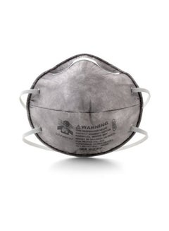 3M Particulate Respirator 8247 With Nuisance Level Organic Vapour Relief R95 Protection Grey  - Image 1