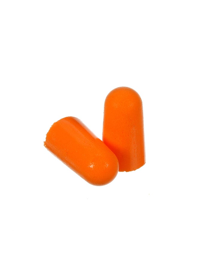 3M 1100 Uncorded Foam Earplugs Orange - Image 1