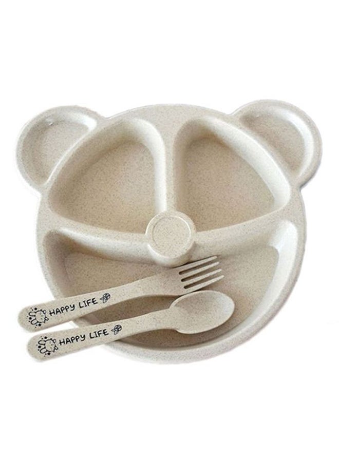 Sharpdo - 3-Piece Wheat Straw Counterpart Dinnerware Set - Image 1