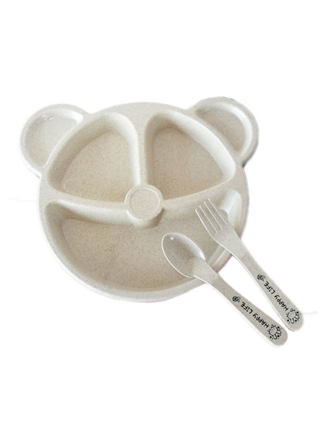 Sharpdo - 3-Piece Wheat Straw Counterpart Dinnerware Set - Image 1