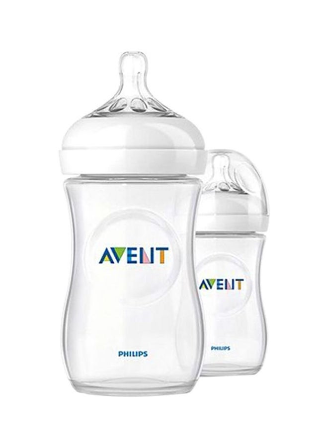 Philips Avent 2-Piece Natural Feeding Bottle 260ml - Image 1