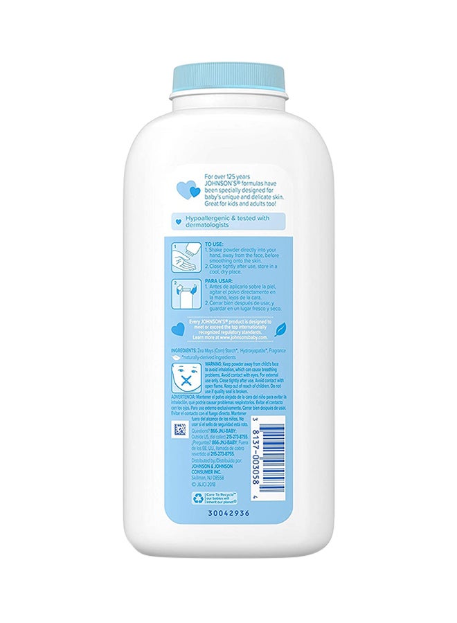 Johnson's Pure Cornstarch With Aloe And Vitamin E Baby Powder  - Image 2