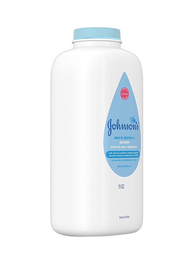 Johnson's Pure Cornstarch With Aloe And Vitamin E Baby Powder  - Image 3