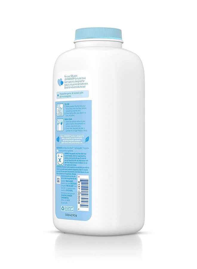 Johnson's Pure Cornstarch With Aloe And Vitamin E Baby Powder  - Image 5