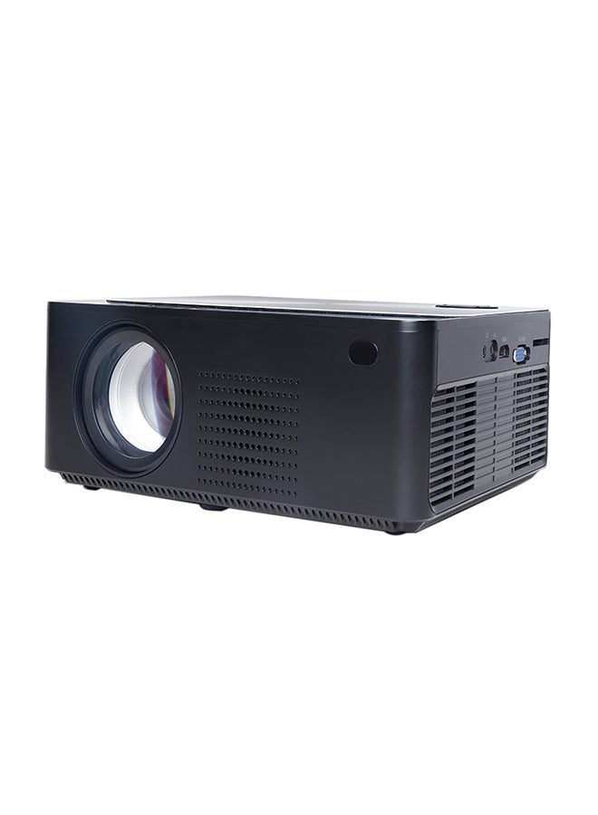 داتا زون جهاز بروجيكتور LCD بسطوع 2800 لومن ومنفذ USB بدقة كاملة الوضوح 1080P DZ-P-4004 أسود - Image 4