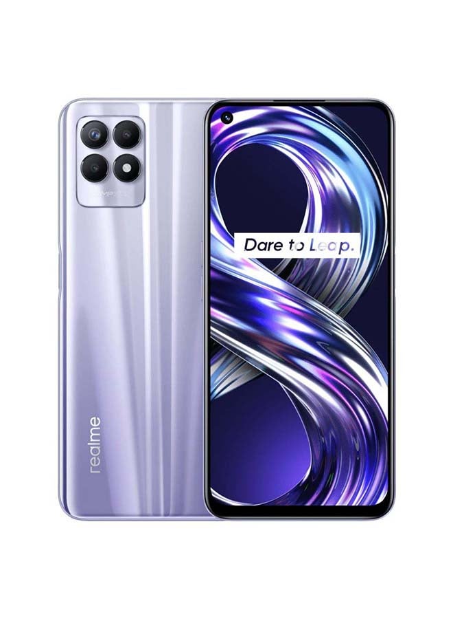 ريل مي 8i Dual Sim Space Purple / Morado 6GB RAM 128GB 4G LTE-International Version  - Image 2