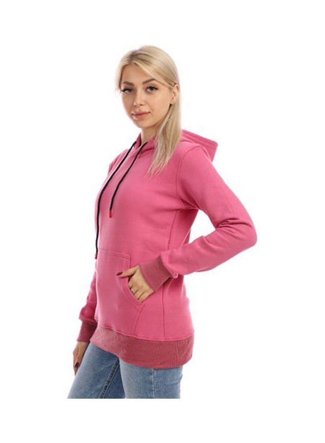 Caesar - Casual Long Sleeve  Hoodie With Front Pockets Kashmere - Image 1