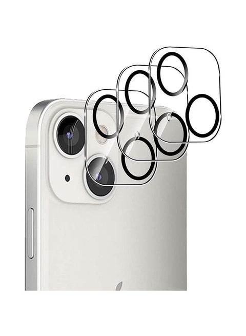 Pack of 3 Anti-Scratch iPhone 13 Camera Lens Protector Clear