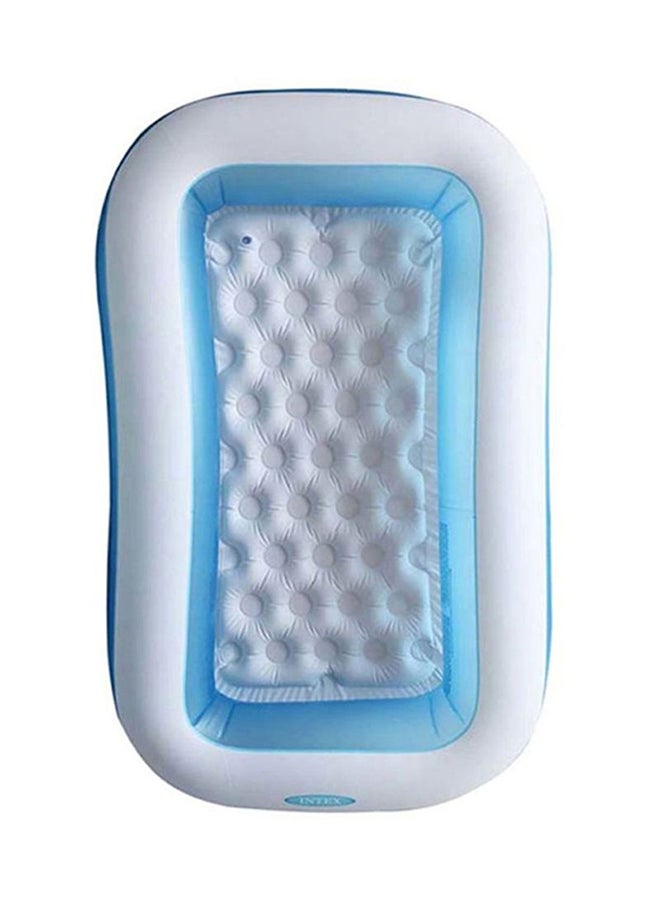 Rectangular Inflatable Foldable Portable Lightweight Swimming Pool 166x100x25cm - v1635165182/N11822330A_2