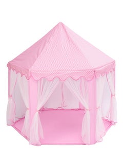 Princess Folding Portable Castle Colourful Unique Design Large Play House Tent 140x140x135cm - v1635165187/N15686927A_2