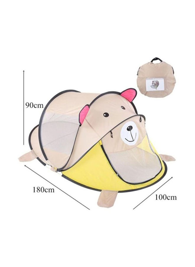 QiaoKai Portable Cute Cartoon Play Tent Looks Attractive Unique Details Durable 180x100x90cm  - Image 1