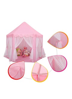 Princess Folding Portable Castle Colourful Unique Design Large Play House Tent 140x140x135cm - v1635165188/N15686927A_5