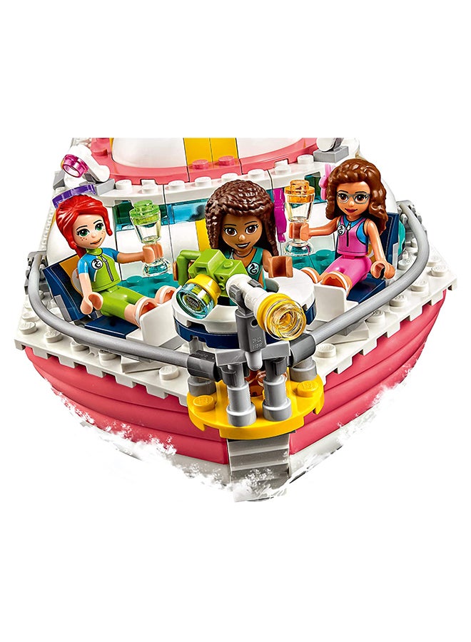 LEGO - 41381 908-Piece Friend Rescue Mission Boat Creative Fun Filled Building Block Toy Set 7+ Years - Image 1