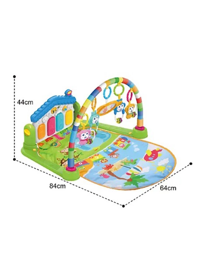 HUANGER Multi Function Decorated With Beautiful Designs Piano Fitness Play Mat With Music And Light 84x65x45cm  - Image 4