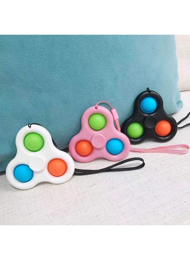 XiuWoo 2-Piece High-Quality Stress-Relieve Silicone Simple Fidget Dimple Novelty Toy 7.5x7cm  - Image 4